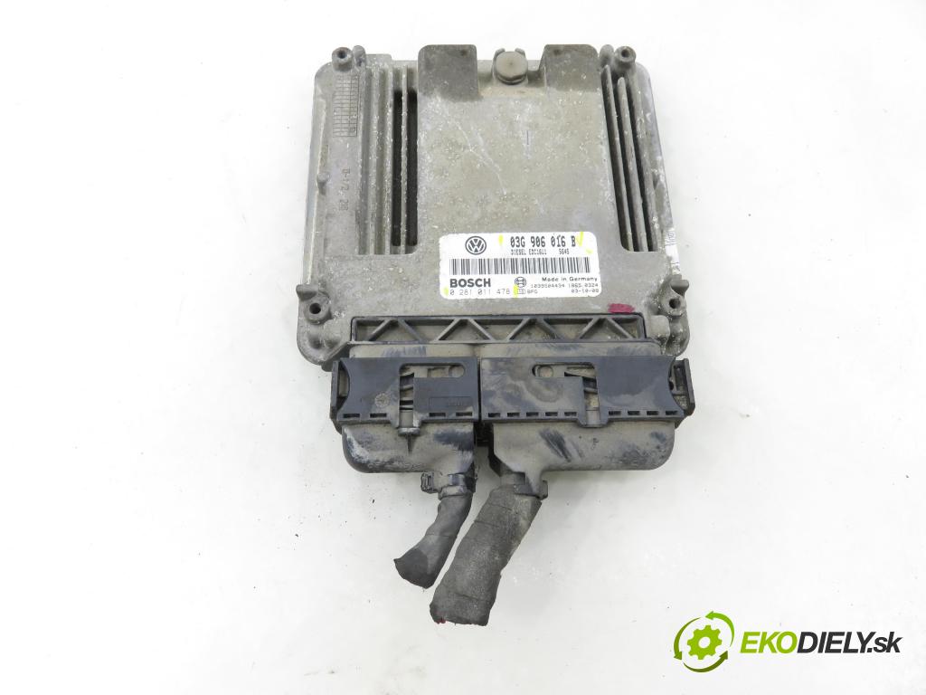 VW GOLF V (1K1) HB 2004 77,00 1.9 TDI PD 105 - BKC 1896,00 Riadiaca jednotka Motor 03G906016B ; 0281011478