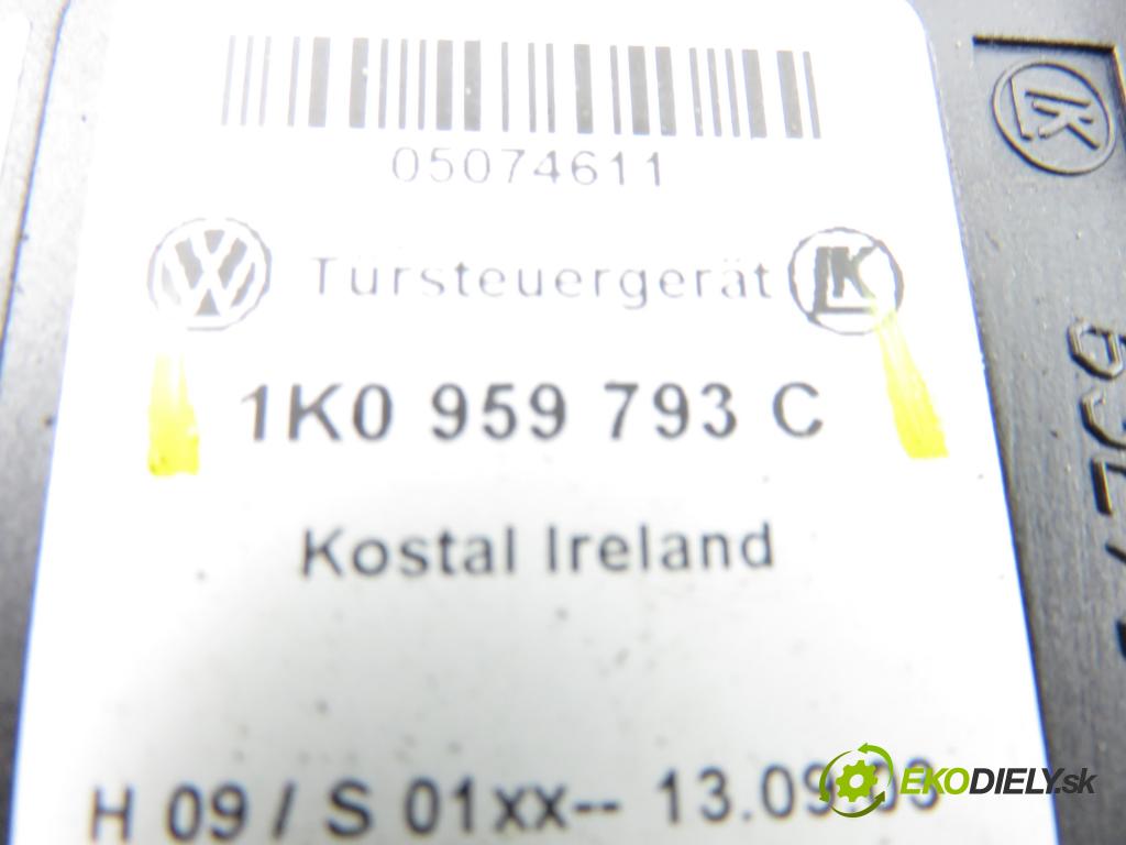 VW GOLF V (1K1) HB 2004 77,00 1.9 TDI PD 105 - BKC 1896,00 Mechanizmus okien 1K0959701E ; 1K0959793C