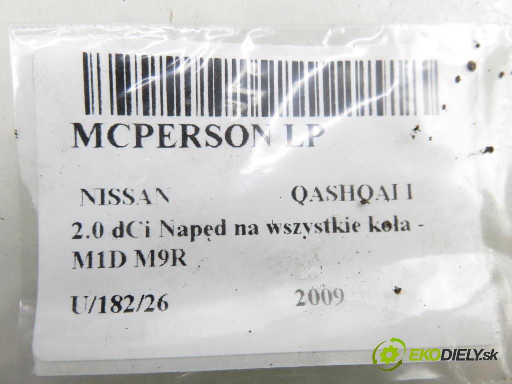 NISSAN QASHQAI / QASHQAI +2 I (J10, JJ10) SUV 2009 110,00 2.0 dCi AWD 150 - M1D M9R 1994,00 MCPERSON LP