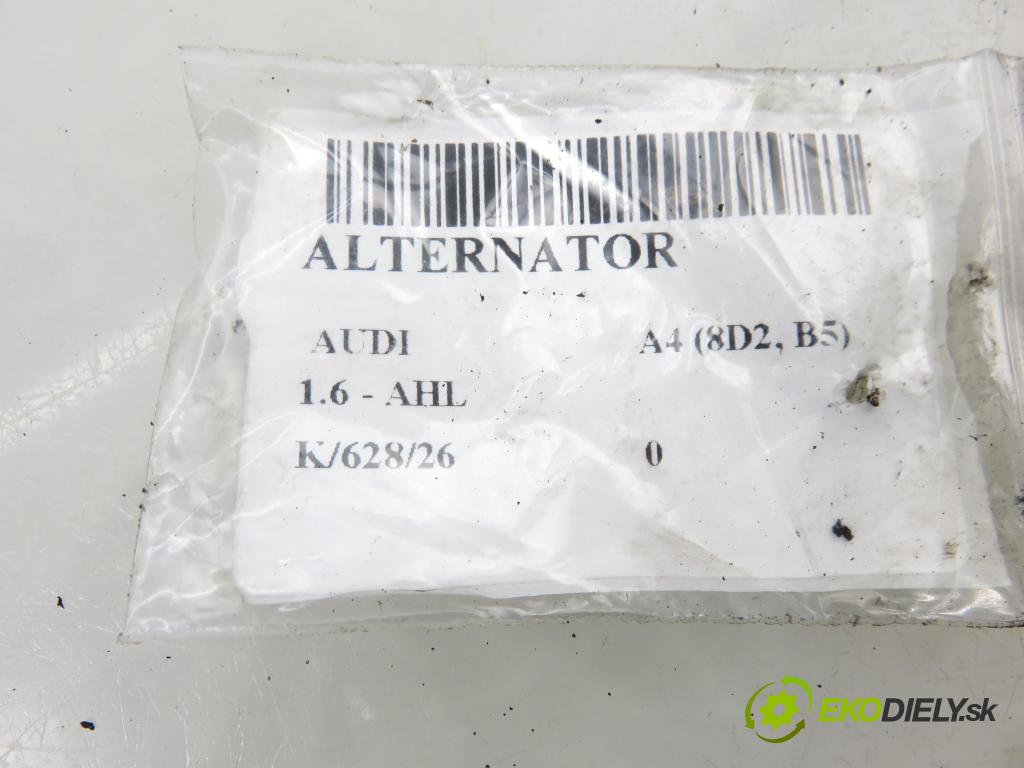 AUDI A4 (8D2, B5) SEDAN 1998 74,00 1.6 - AHL 1595,00 Alternátor 058903016 ; 0123310022 (Alternátor)