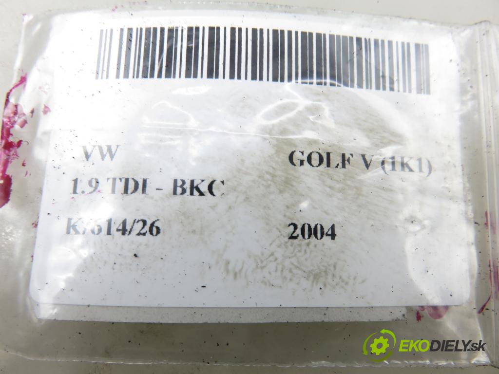 VW GOLF V (1K1) HB 2004 77,00 1.9 TDI PD 105 - BKC 1896,00 váha vzduchu vzduchu F00C2G2055