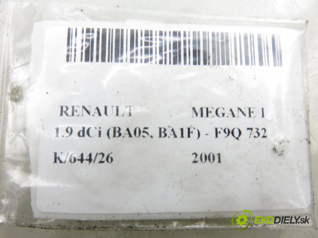 RENAULT MEGANE I (BA0/1_) HB 2001 75,00 1.9 dCi (BA05, BA1F) - F9Q 732 1870,00 KOMPRESOR: klimatizace  (Kompresor klimatizace)