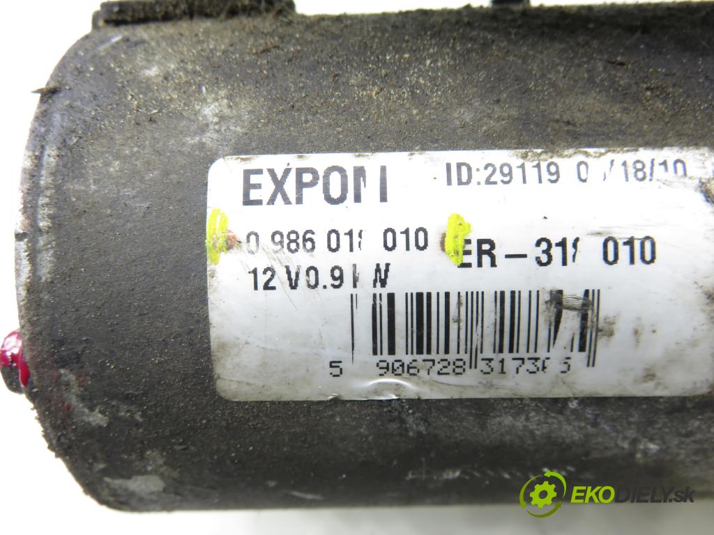 OPEL CORSA C (X01) HB 2004 59,00 1.2 16V Twinport 80 - Z 12 XEP 1229,00 startér 0986018010 (Startér)
