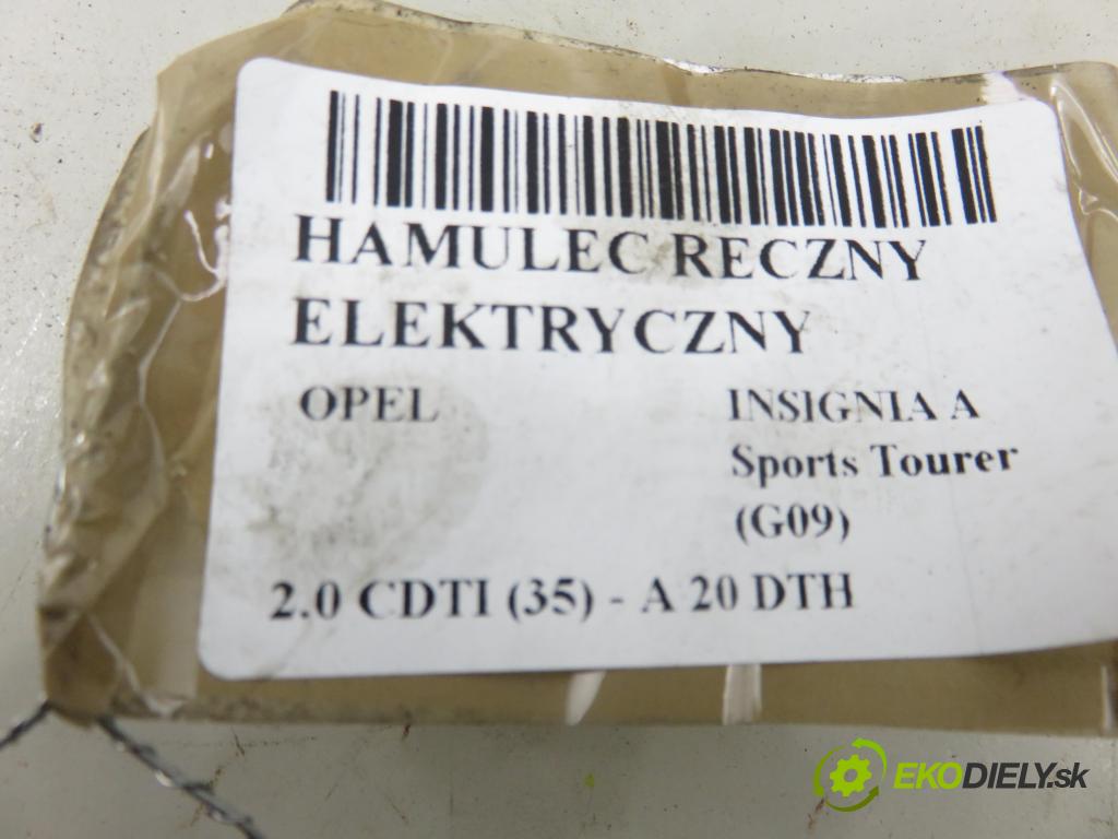 OPEL INSIGNIA A Sports Tourer (G09) KOMBI 2011 118,00 2.0 CDTI 160 - A 20 DTH 1956,00 BRZDA: ručně elektrický A2C53377109 ; A2C53401771
