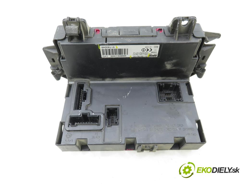 FIAT PANDA (169_) HB 2004 40,00 1.1 54 - 187 A1.000 1108,00 MODUL BSI S118578010C ; 51740048