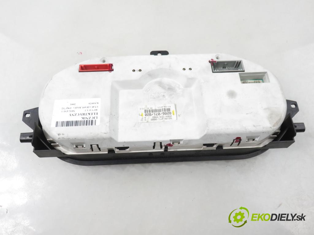 RENAULT MEGANE I (BA0/1_) HB 2001 75,00 1.9 dCi (BA05, BA1F) - F9Q 732 1870,00 Prístrojovka elektrický 8200071820