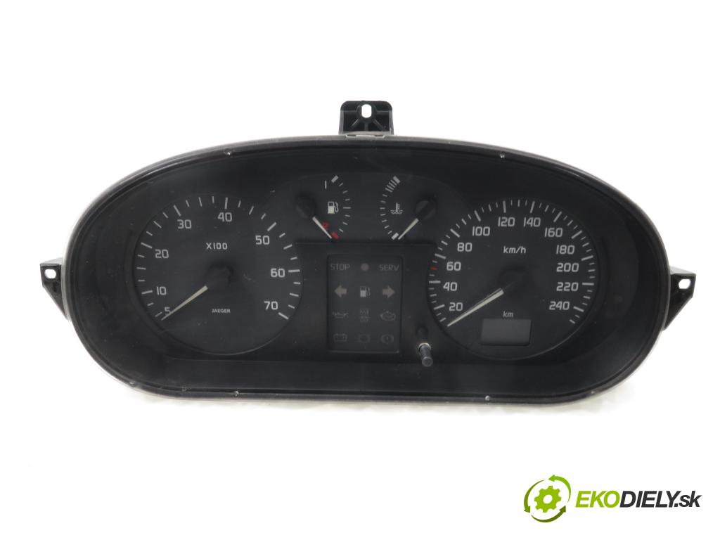RENAULT MEGANE I (BA0/1_) HB 2001 75,00 1.9 dCi (BA05, BA1F) - F9Q 732 1870,00 Prístrojovka elektrický 8200071820