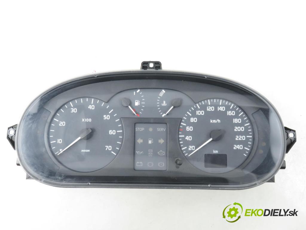 RENAULT MEGANE I (BA0/1_) HB 2001 75,00 1.9 dCi (BA05, BA1F) - F9Q 732 1870,00 Prístrojovka elektrický 8200071820