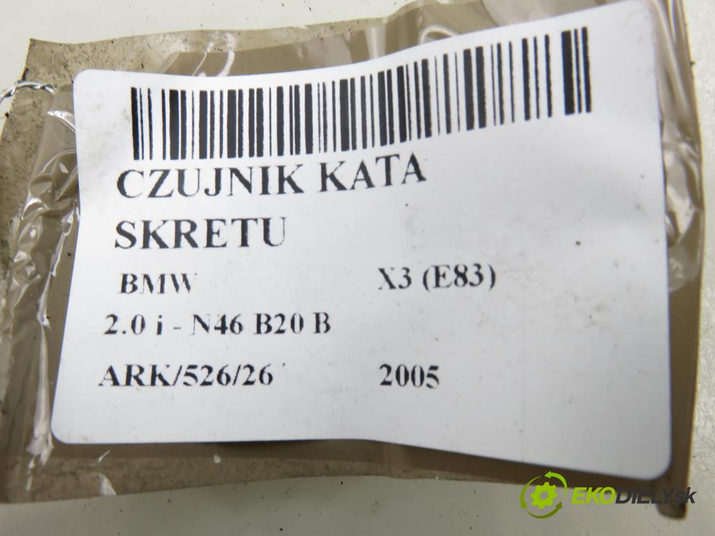 BMW X3 (E83) SUV 2005 110,00 2.0 i - N46 B20 B 1995,00 snímač KATA otáčet se: 6760232
