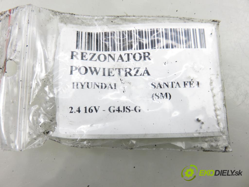 HYUNDAI SANTA FÉ I (SM) SUV 2004 107,00 2.4 16V 146 - G4JS-G 2351,00 rezonátor vzduchu 2819126000