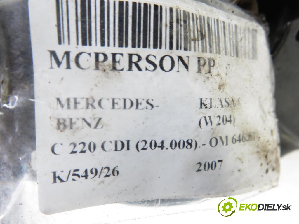 MERCEDES-BENZ KLASA C (W204) SEDAN 2007 125,00 C 220 CDI 170 - OM 646.811 2148,00 MCPERSON PP 313200