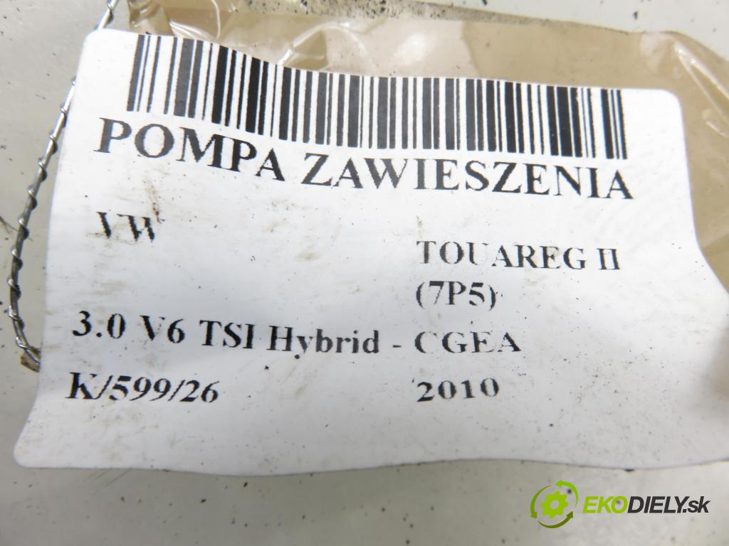 VW TOUAREG (7P5) SUV 2010 245,00 3.0 V6 TSI Hybrid - CGEA 2995,00 Pumpa nápravy 7P0698007B