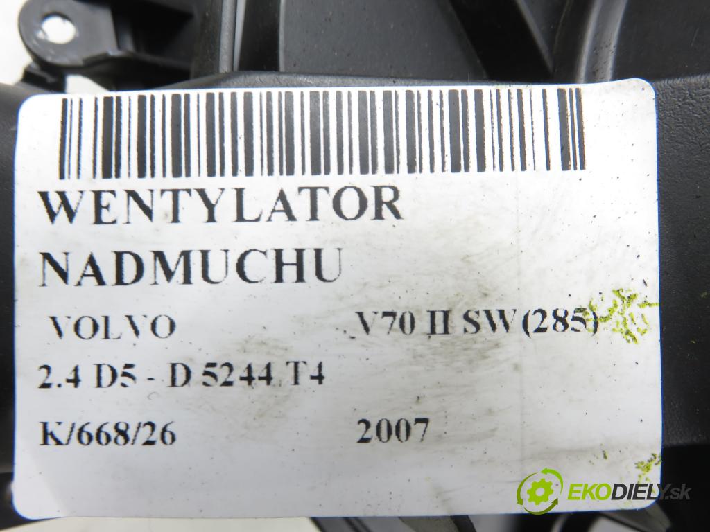 VOLVO V70 II SW (285) KOMBI 2007 136,00 2.4 D5 - D 5244 T4 2400,00 ventilátor větráku