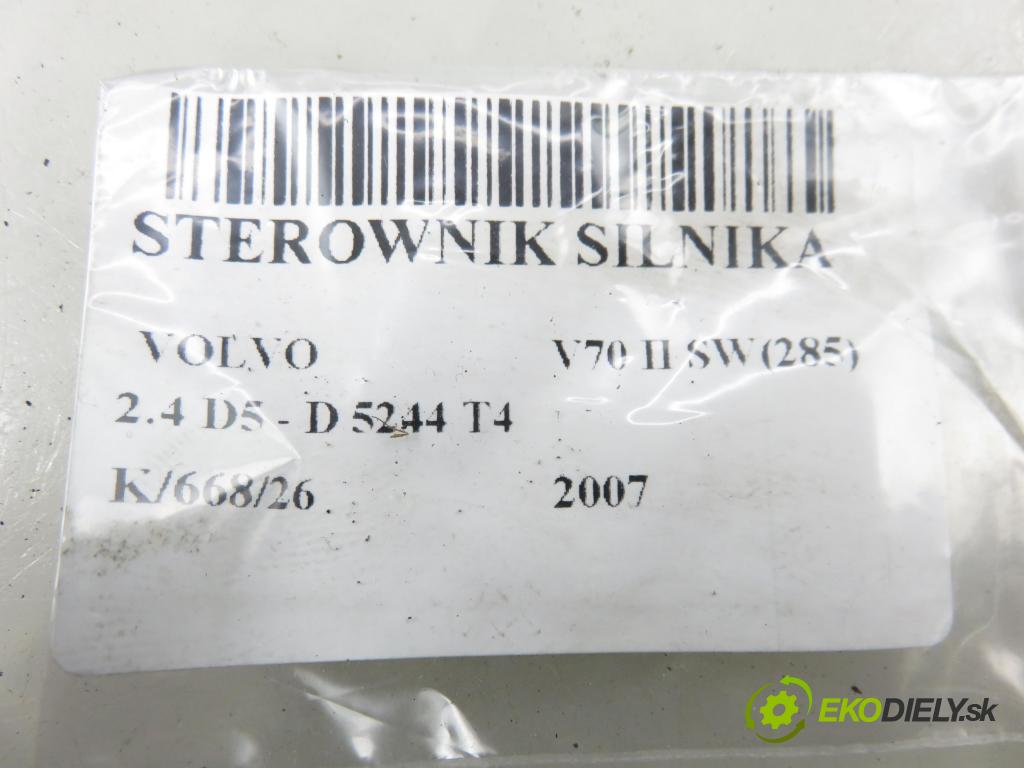 VOLVO V70 II SW (285) KOMBI 2007 136,00 2.4 D5 - D 5244 T4 2400,00 Riadiaca jednotka Motor 0281012103 ; 30771550AB