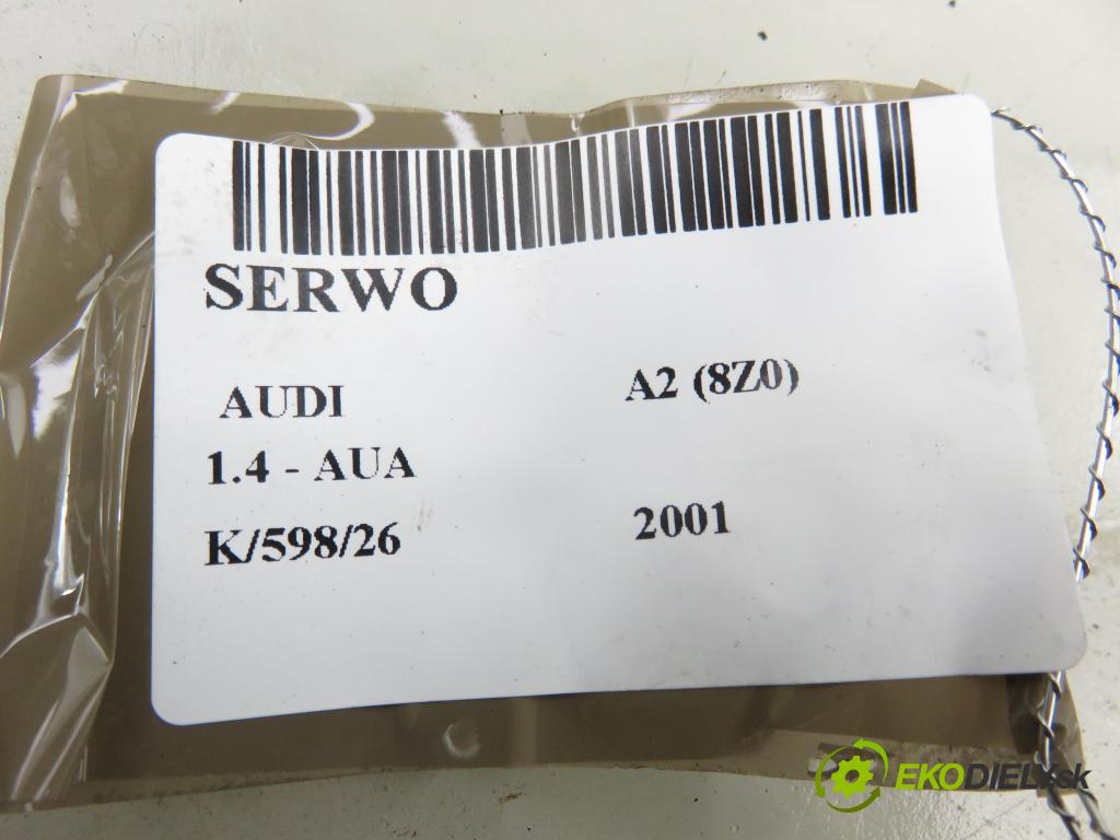 AUDI A2 (8Z0) HB 2001 55,00 1.4 - AUA 1390,00 posilovač 8Z1614205A (Servočerpadlo)