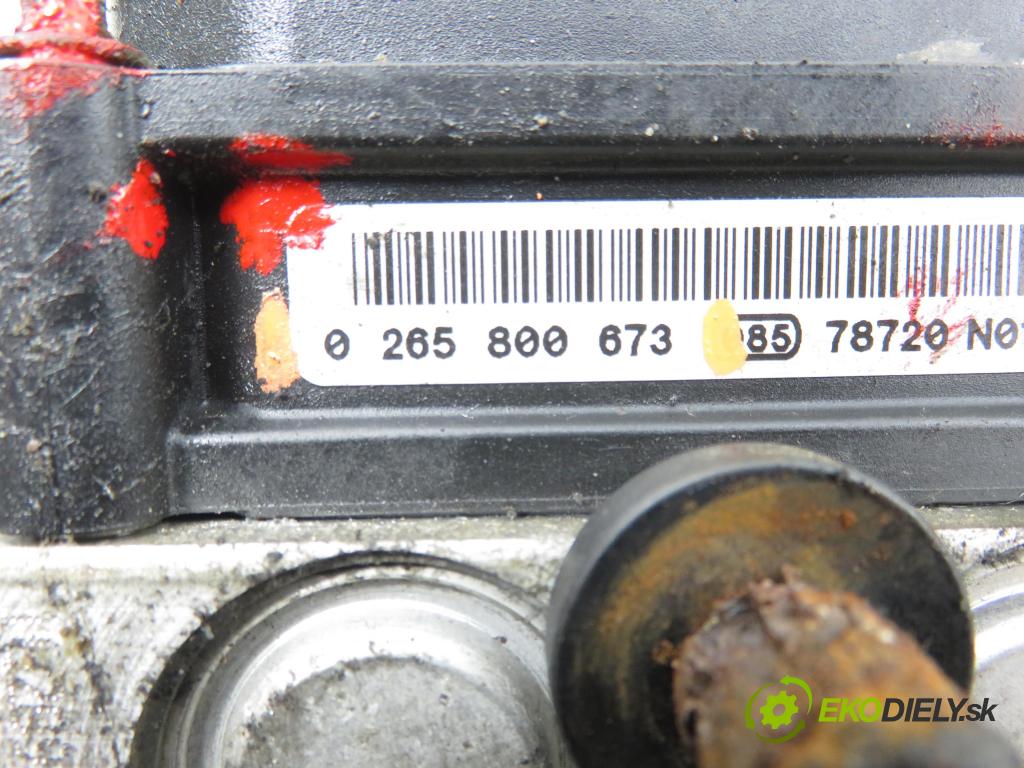 FIAT PANDA Van (169_) HB 2007 51,00 1.3 D Multijet - 188 A8.000 1248,00 Pumpa ABS 0265800673 ; 0265232021 ; 51799595 (Pumpa ABS)