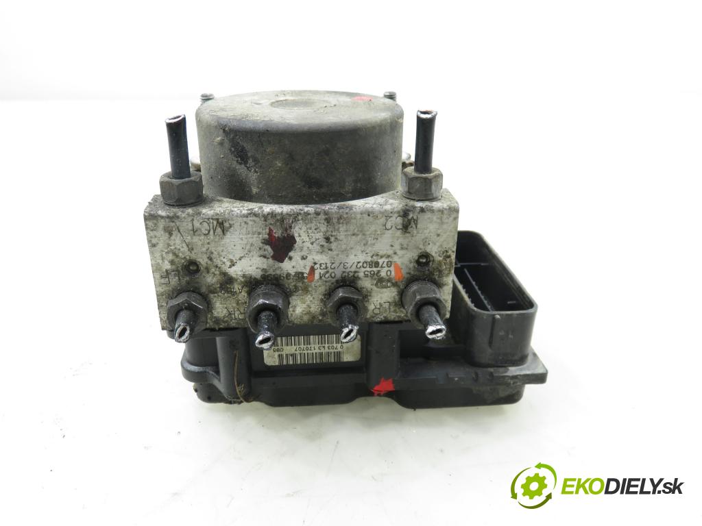 FIAT PANDA Van (169_) HB 2007 51,00 1.3 D Multijet - 188 A8.000 1248,00 Pumpa ABS 0265800673 ; 0265232021 ; 51799595 (Pumpa ABS)