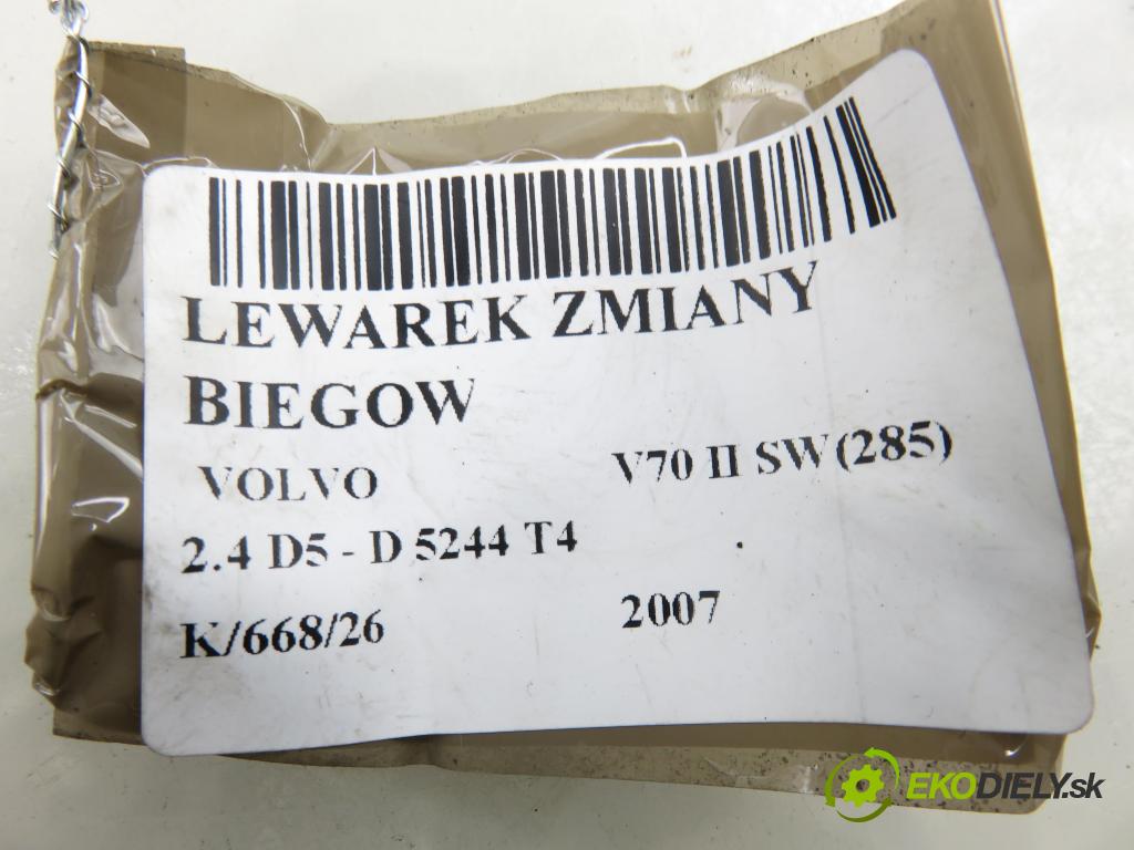 VOLVO V70 II SW (285) KOMBI 2007 136,00 2.4 D5 - D 5244 T4 2400,00 ZVEDÁK: 30759228