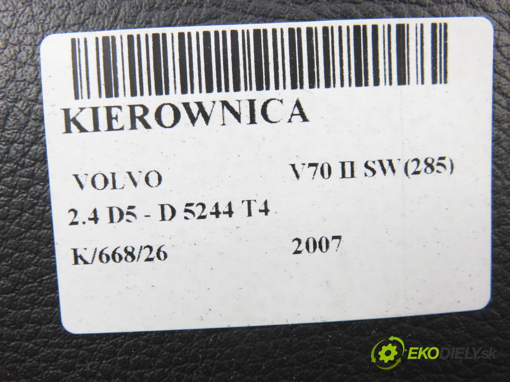 VOLVO V70 II SW (285) KOMBI 2007 136,00 2.4 D5 - D 5244 T4 2400,00 Volant 30680819 (Volant)
