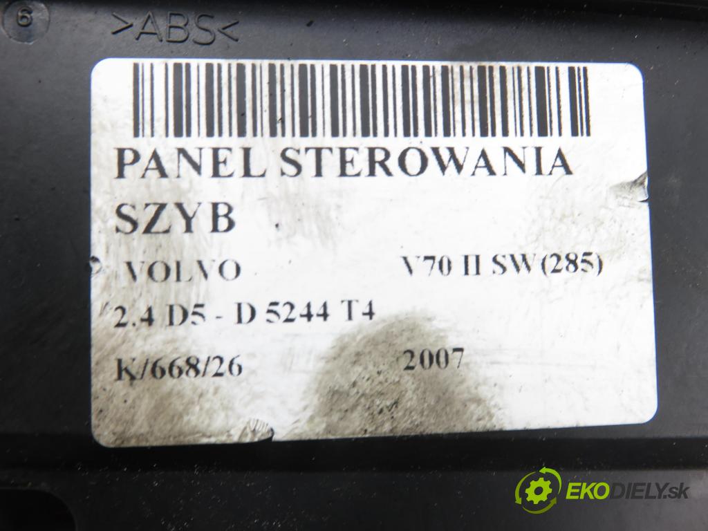 VOLVO V70 II SW (285) KOMBI 2007 136,00 2.4 D5 - D 5244 T4 2400,00 Panel ovládania okien 30773895