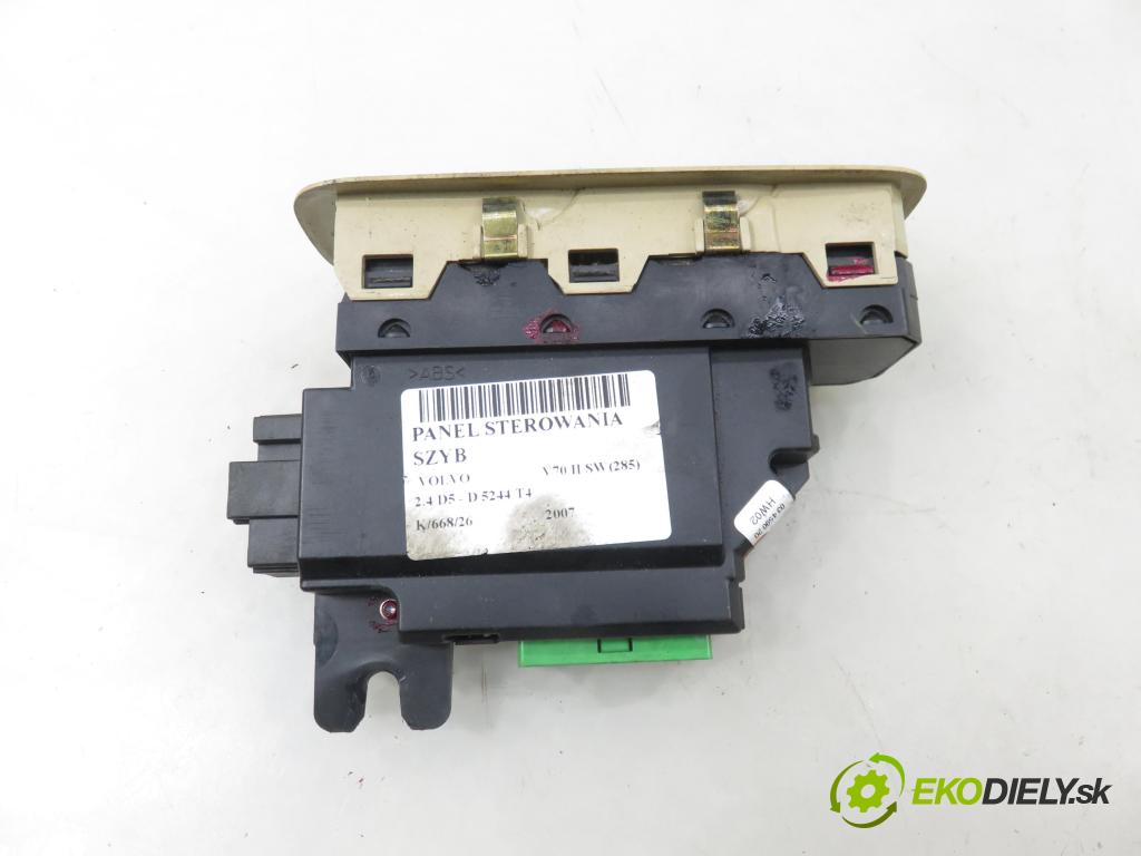 VOLVO V70 II SW (285) KOMBI 2007 136,00 2.4 D5 - D 5244 T4 2400,00 Panel ovládania okien 30773895