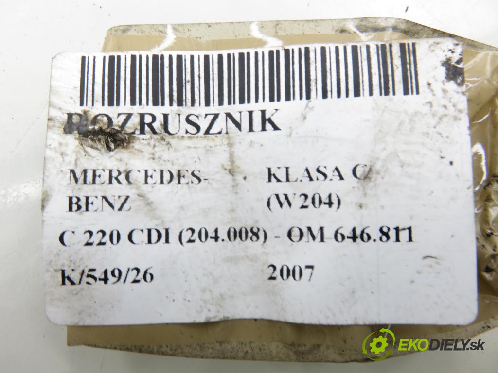MERCEDES-BENZ KLASA C (W204) SEDAN 2007 125,00 C 220 CDI (204.008) - OM 646.811 2148,00 Štartér 0061512501 ; 0001115047 ; 0001115047 (Štartér)