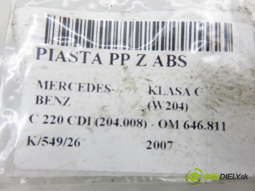 MERCEDES-BENZ KLASA C (W204) SEDAN 2007 125,00 C 220 CDI 170 - OM 646.811 2148,00 náboj PP ABS