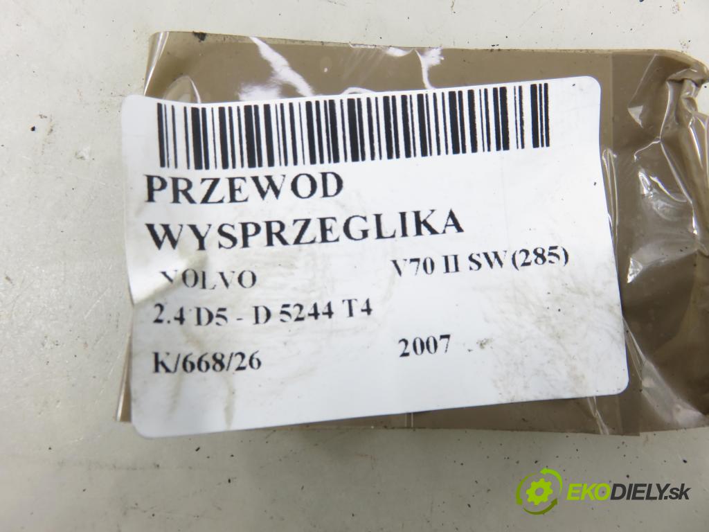 VOLVO V70 II SW (285) KOMBI 2007 136,00 2.4 D5 - D 5244 T4 2400,00 rúrka vypínacieho ložiska 30759380