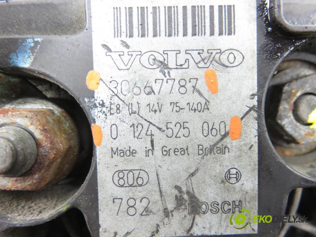 VOLVO V70 II SW (285) KOMBI 2007 136,00 2.4 D5 - D 5244 T4 2400,00 Alternátor 0124525060 ; 30667787 (Alternátor)