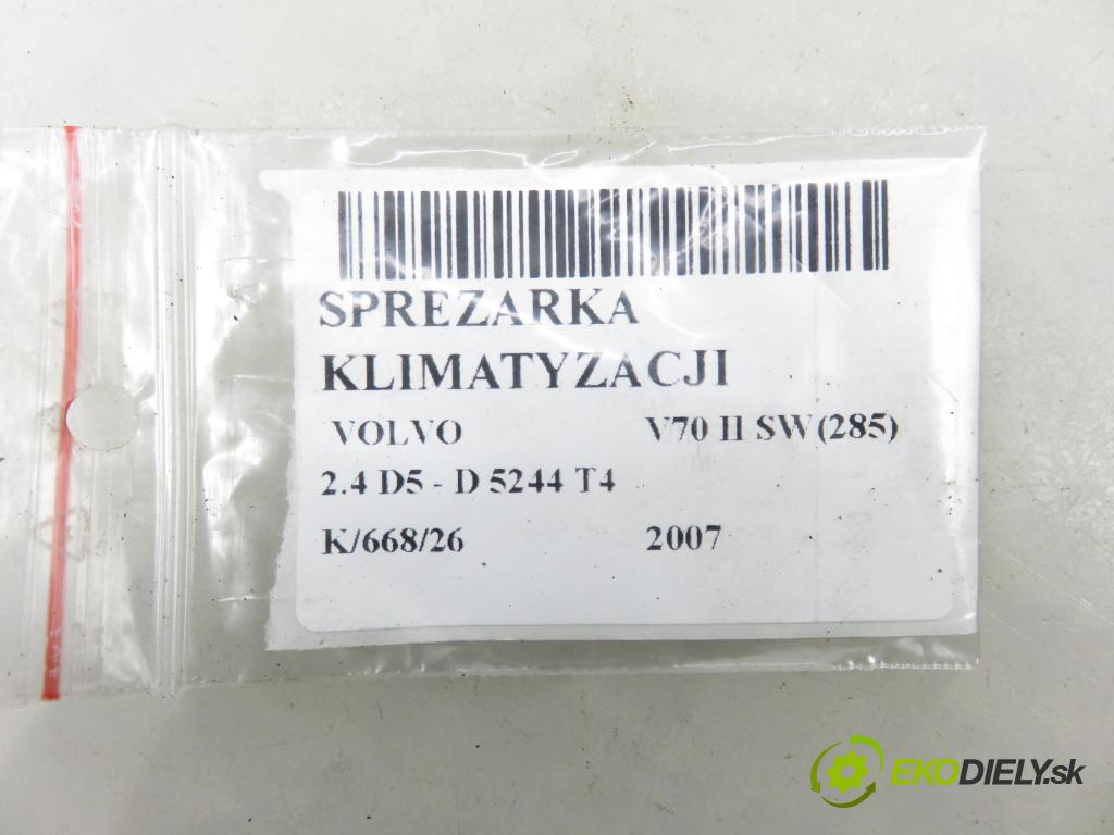 VOLVO V70 II SW (285) KOMBI 2007 136,00 2.4 D5 - D 5244 T4 2400,00 KOMPRESOR: klimatizace  (Kompresor klimatizace)