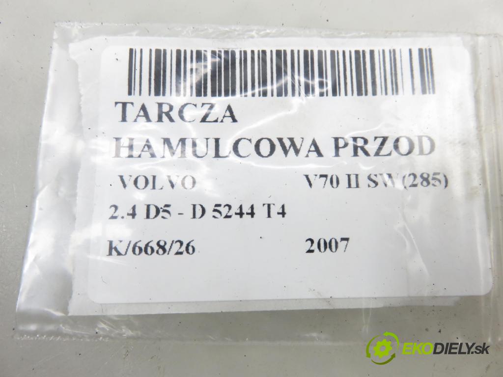 VOLVO V70 II SW (285) KOMBI 2007 136,00 2.4 D5 - D 5244 T4 2400,00 lamela kotouč brzdová PŘEDNÍ: