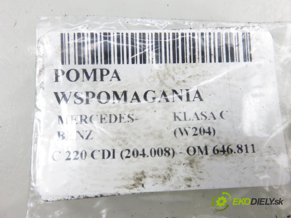 MERCEDES-BENZ KLASA C (W204) SEDAN 2007 125,00 C 220 CDI 170 - OM 646.811 2148,00 Pumpa servočerpadlo  (Servočerpadlo)