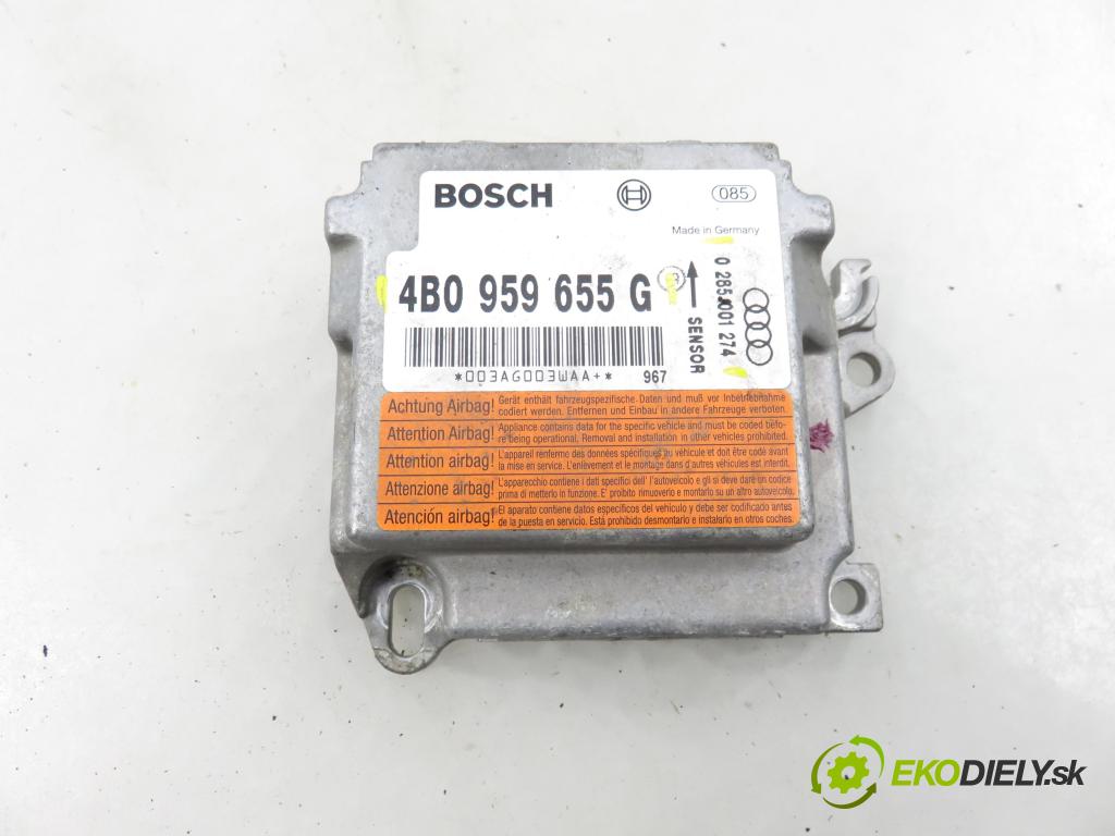 AUDI A6 (4B2, C5) SEDAN 1998 81,00 1.9 TDI 110 - AVG 1896,00 MODUL air BAG 4B0959655G ; 0285001274