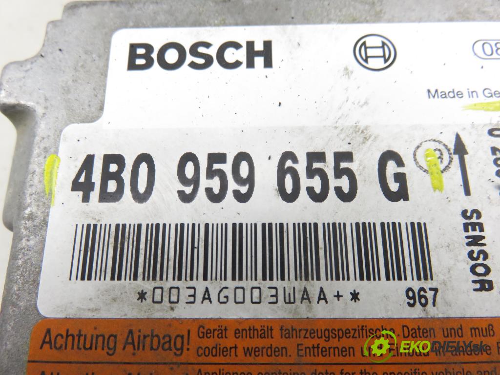 AUDI A6 (4B2, C5) SEDAN 1998 81,00 1.9 TDI 110 - AVG 1896,00 MODUL air BAG 4B0959655G ; 0285001274