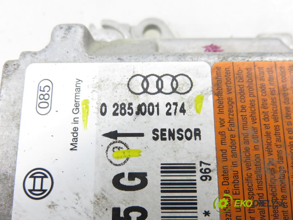 AUDI A6 (4B2, C5) SEDAN 1998 81,00 1.9 TDI 110 - AVG 1896,00 MODUL air BAG 4B0959655G ; 0285001274