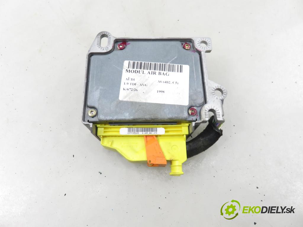 AUDI A6 (4B2, C5) SEDAN 1998 81,00 1.9 TDI 110 - AVG 1896,00 MODUL air BAG 4B0959655G ; 0285001274