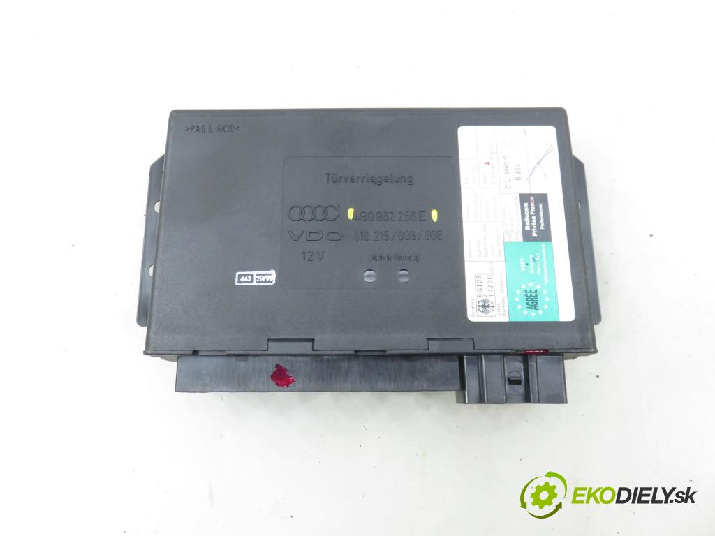 AUDI A6 (4B2, C5) SEDAN 1998 81,00 1.9 TDI 110 - AVG 1896,00 MODUL komfortu 4B0962258E