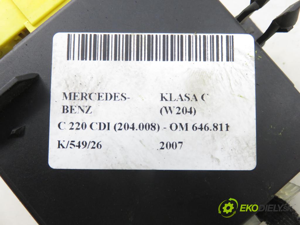 MERCEDES-BENZ KLASA C (W204) SEDAN 2007 125,00 C 220 CDI 170 - OM 646.811 2148,00 MODUL Dvere A2048701726