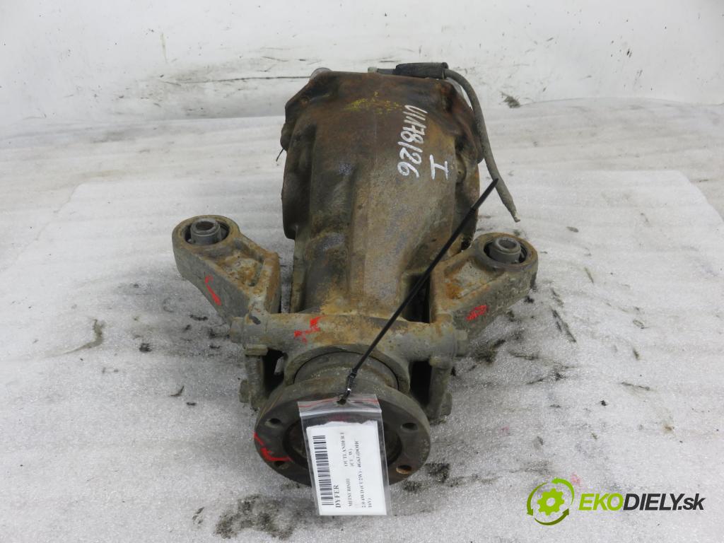 MITSUBISHI OUTLANDER I (CU_W) SUV 2002 100,00 2.0 4WD (CU2W) - 4G63 (DOHC 16V) 1997,00 ,diferenciál 