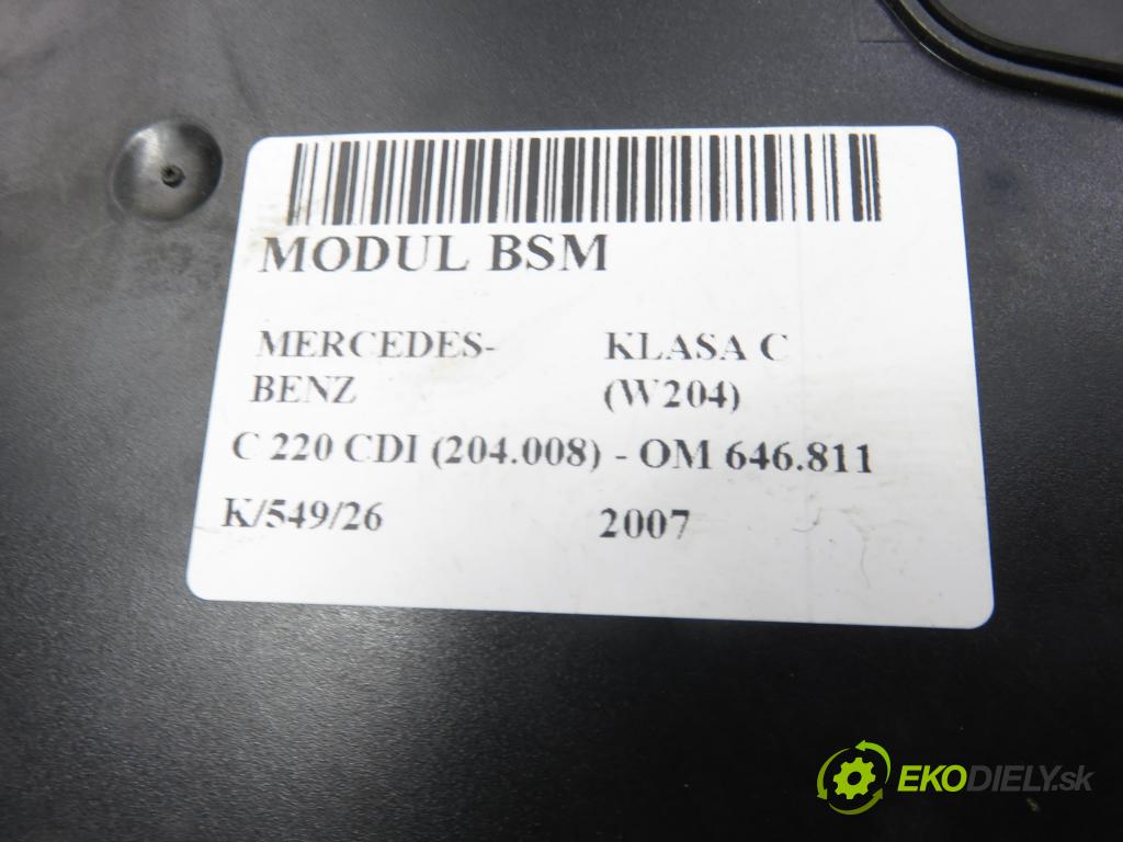 MERCEDES-BENZ KLASA C (W204) SEDAN 2007 125,00 C 220 CDI 170 - OM 646.811 2148,00 MODUL SAM 2045453901
