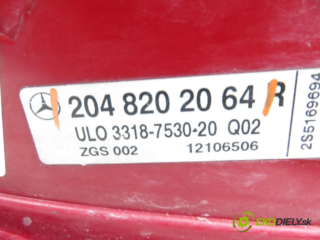 MERCEDES-BENZ KLASA C (W204) SEDAN 2007 125,00 C 220 CDI 170 - OM 646.811 2148,00 světlo pravé zadní 2048202064