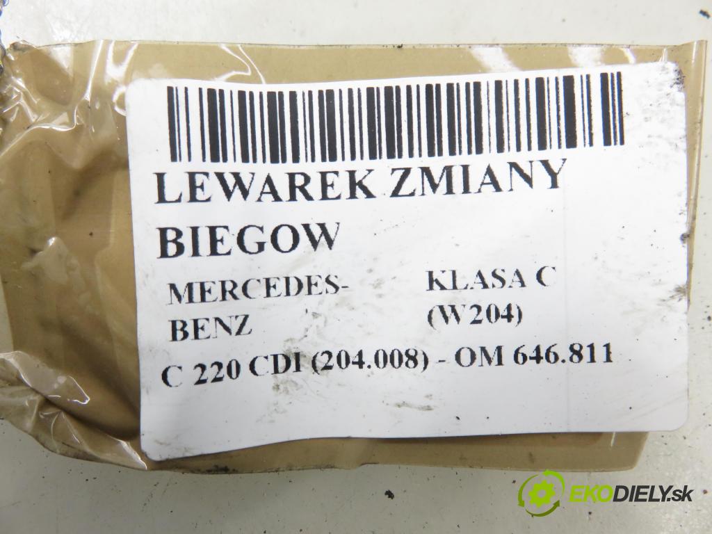 MERCEDES-BENZ KLASA C (W204) SEDAN 2007 125,00 C 220 CDI 170 - OM 646.811 2148,00 ZVEDÁK: A2042670124