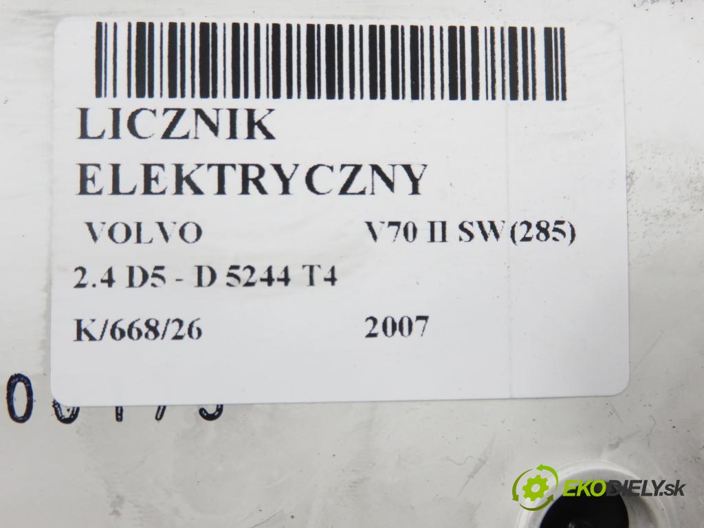 VOLVO V70 II SW (285) KOMBI 2007 136,00 2.4 D5 - D 5244 T4 2400,00 Prístrojovka elektrický 30728791
