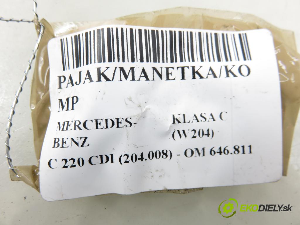 MERCEDES-BENZ KLASA C (W204) SEDAN 2007 125,00 C 220 CDI 170 - OM 646.811 2148,00 PAKA/ŘAZENÍ/SADA: A2044401201