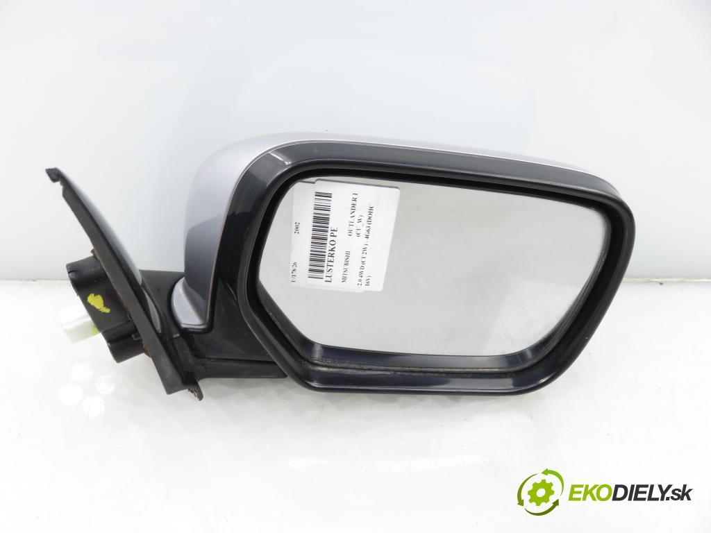 MITSUBISHI OUTLANDER I (CU_W) SUV 2002 100,00 2.0 4WD (CU2W) - 4G63 (DOHC 16V) 1997,00 Spätné zrkadlo 