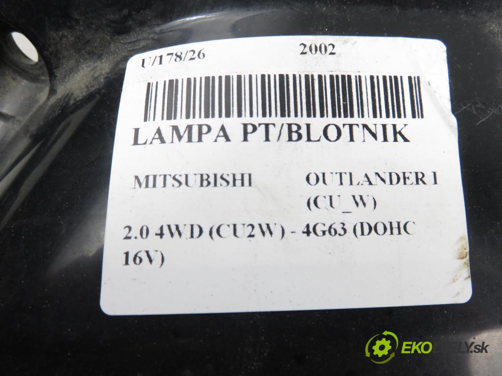 MITSUBISHI OUTLANDER I (CU_W) SUV 2002 100,00 2.0 4WD (CU2W) - 4G63 (DOHC 16V) 1997,00 světlo pravé zadní 22087581