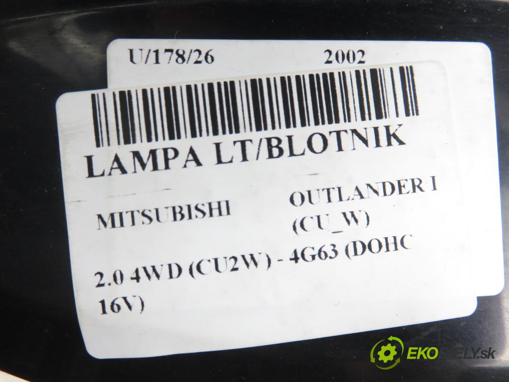 MITSUBISHI OUTLANDER I (CU_W) SUV 2002 100,00 2.0 4WD (CU2W) - 4G63 (DOHC 16V) 1997,00 světlo levé zadní 22087581