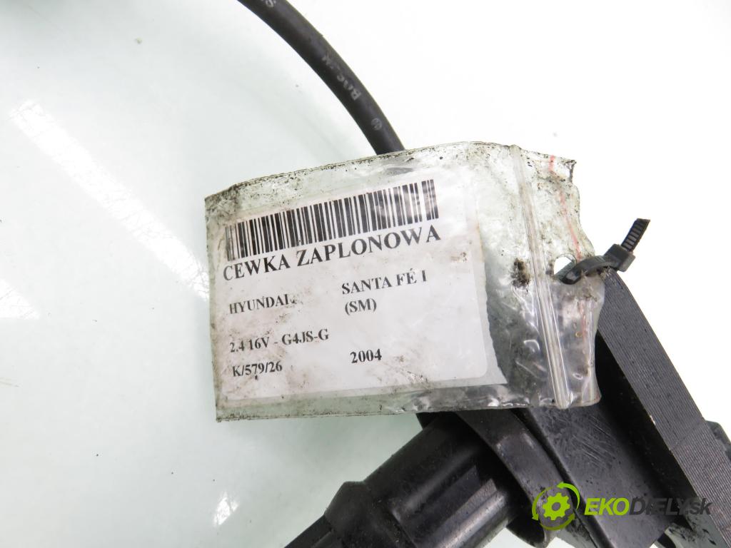 HYUNDAI SANTA FÉ I (SM) SUV 2004 107,00 2.4 16V 146 - G4JS-G 2351,00 Cievka zapaľovacia 2730138020