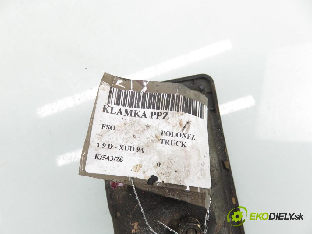 FSO POLONEZ TRUCK PICK-UP 1997 51,00 1.9 D 69 - XUD 9A (PSA) 1905,00 klika