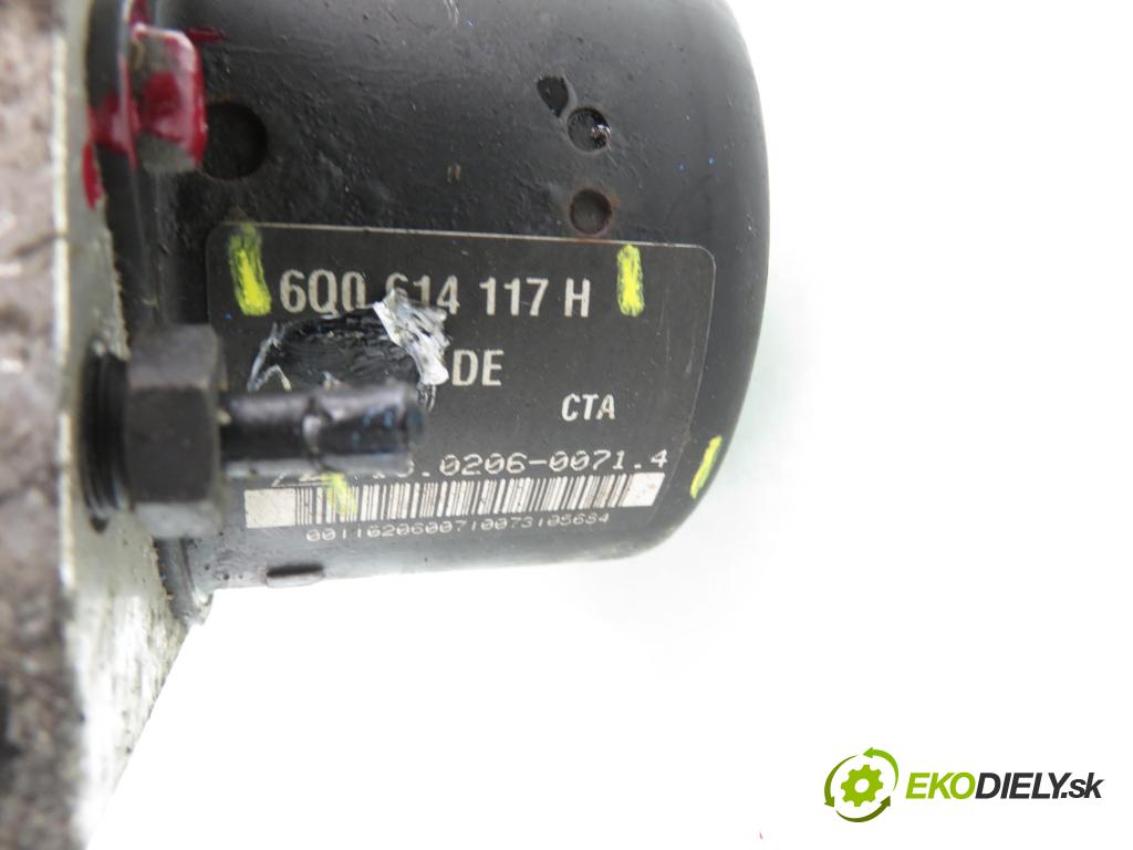 VW POLO (9N_) HB 2002 40,00 1.2 - BMD 1198,00 Pumpa ABS 6Q0907379L ; 1096003323 ; 6Q0614117H (Pumpa ABS)